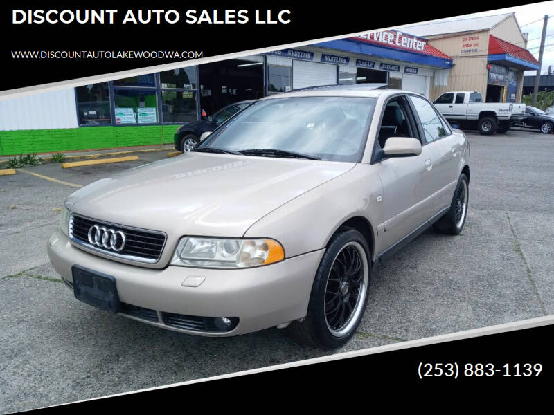 2000 Audi A4 for sale at DISCOUNT AUTO SALES LLC in Spanaway WA
