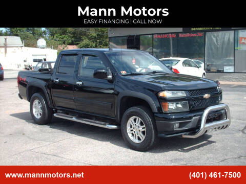 2012 Chevrolet Colorado for sale at Mann Motors in Warwick RI