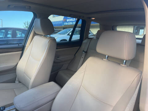 2012 BMW X3 xDrive28i