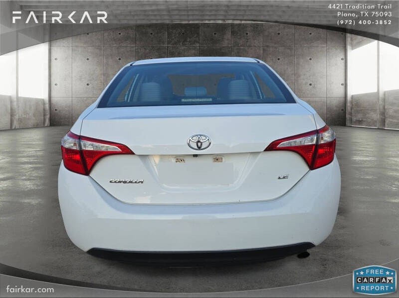 2016 Toyota Corolla LE