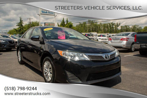 2012 Toyota Camry for sale at Streeters Vehicle Services,  LLC. in Queensbury NY