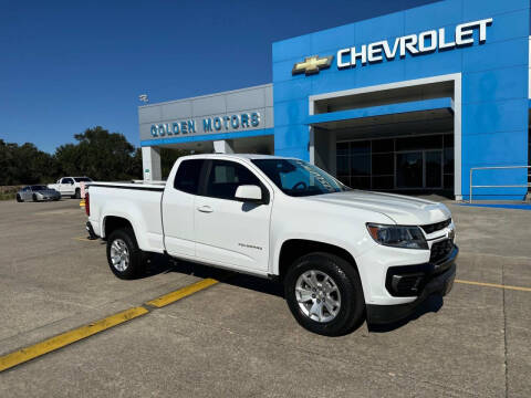 2021 Chevrolet Colorado for sale at GOLDEN MOTORS in Cut Off LA