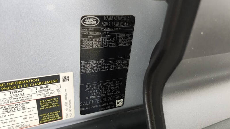 2020 Land Rover Defender 110 SE