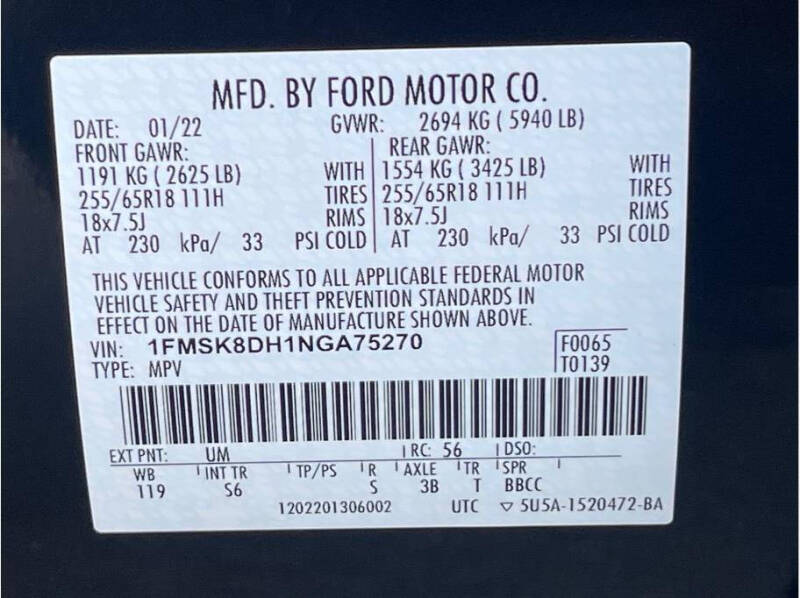 2022 Ford Explorer XLT