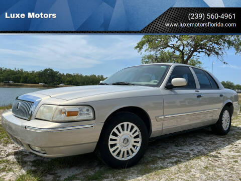 2008 Mercury Grand Marquis for sale at Luxe Motors in Fort Myers FL