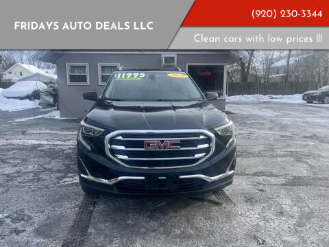 2018 GMC Terrain for sale at Fridays Auto Deals LLC in Oshkosh WI
