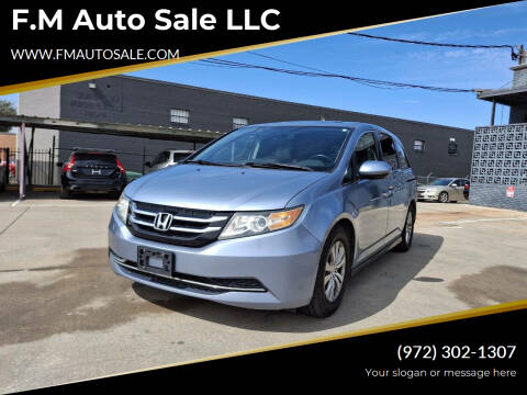 2014 Honda Odyssey for sale at F.M Auto Sale LLC in Dallas TX