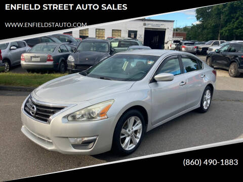 2013 Nissan Altima for sale at ENFIELD STREET AUTO SALES in Enfield CT
