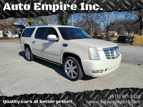 2009 Cadillac Escalade ESV for sale at Auto Empire Inc. in Murfreesboro TN