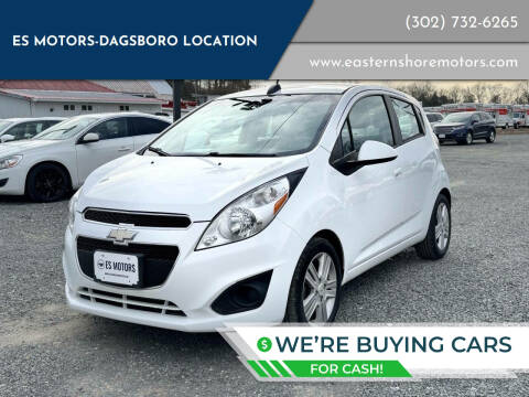 2015 Chevrolet Spark for sale at ES Motors-DAGSBORO location in Dagsboro DE