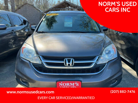 2011 Honda CR-V for sale at NORM'S USED CARS INC in Wiscasset ME