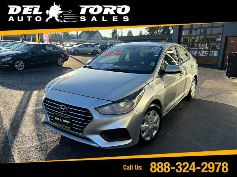 2020 Hyundai Accent for sale at DEL TORO AUTO SALES in Auburn WA