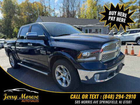 2013 RAM 1500 for sale at Jerry Morese Auto Sales LLC in Springfield NJ