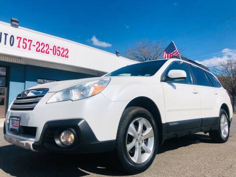 2014 Subaru Outback for sale at Trimax Auto Group in Norfolk VA