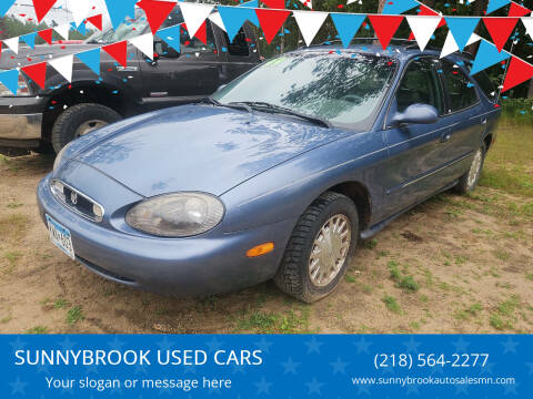 1999 Mercury Sable for sale at SUNNYBROOK USED CARS in Menahga MN