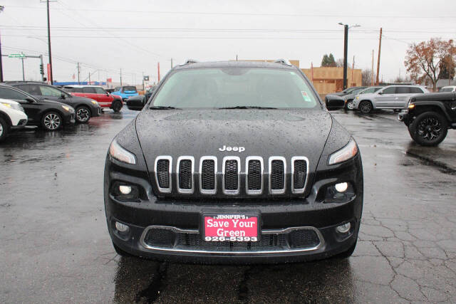 2015 Jeep Cherokee for sale at Jennifer's Auto Sales & Service in Spokane Valley, WA