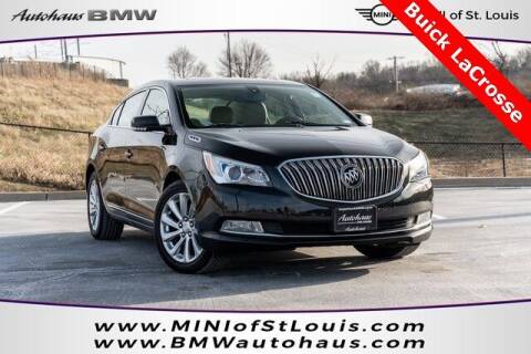 2014 Buick LaCrosse for sale at Autohaus Group of St. Louis MO - 3015 South Hanley Road Lot in Saint Louis MO