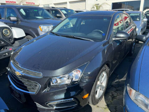 2015 Chevrolet Cruze for sale at Main Street Auto in Vallejo CA