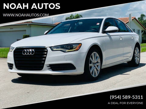2013 Audi A6 for sale at NOAH AUTOS in Hollywood FL