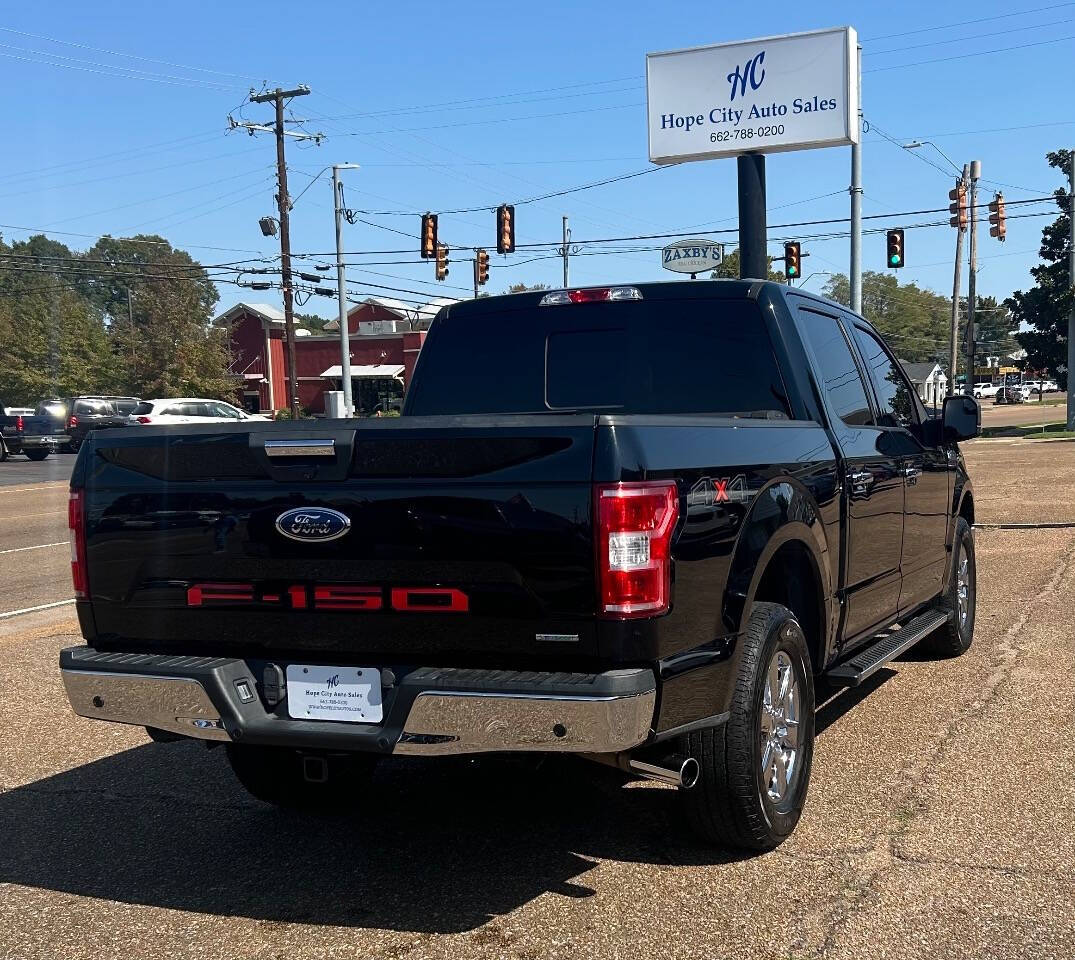 2018 Ford F-150 for sale at Hope City Auto Sales in Senatobia, MS