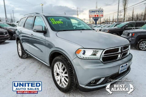 2016 Dodge Durango for sale at United Auto Sales in Anchorage AK