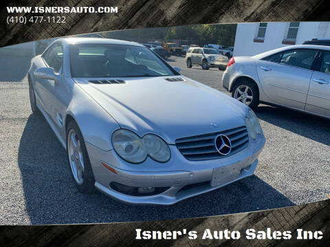2003 Mercedes-Benz SL-Class for sale at Isner's Auto Sales Inc in Dundalk MD