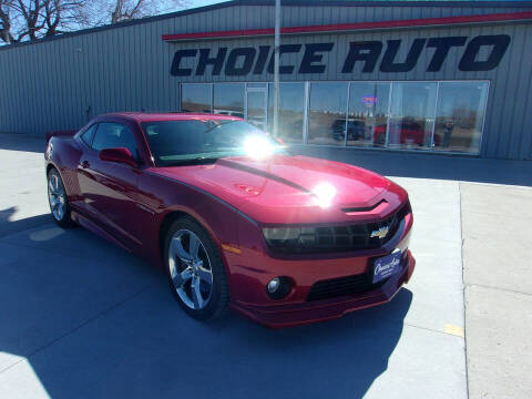 2012 Chevrolet Camaro for sale at Choice Auto in Carroll IA
