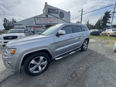 2015 Jeep Grand Cherokee for sale at G&R Auto Sales in Lynnwood WA
