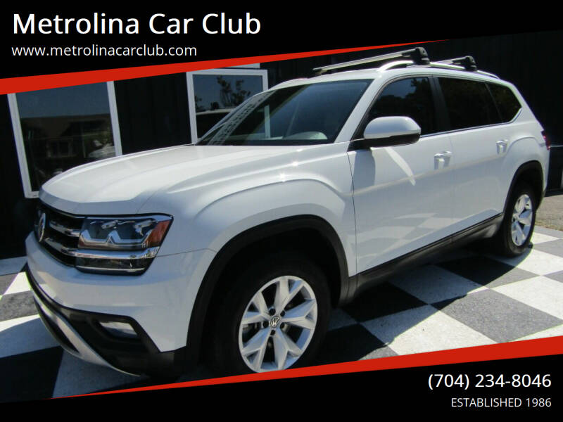 2018 Volkswagen Atlas for sale at Metrolina Car Club in Matthews NC