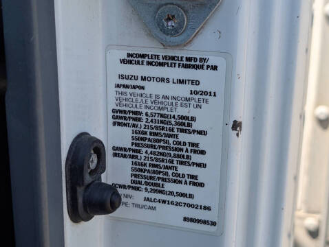 2012 Isuzu NPR-HD