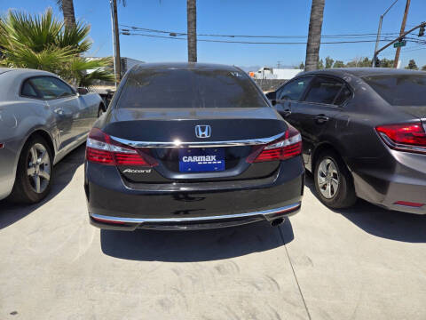 2016 Honda Accord for sale at E and M Auto Sales in Bloomington CA