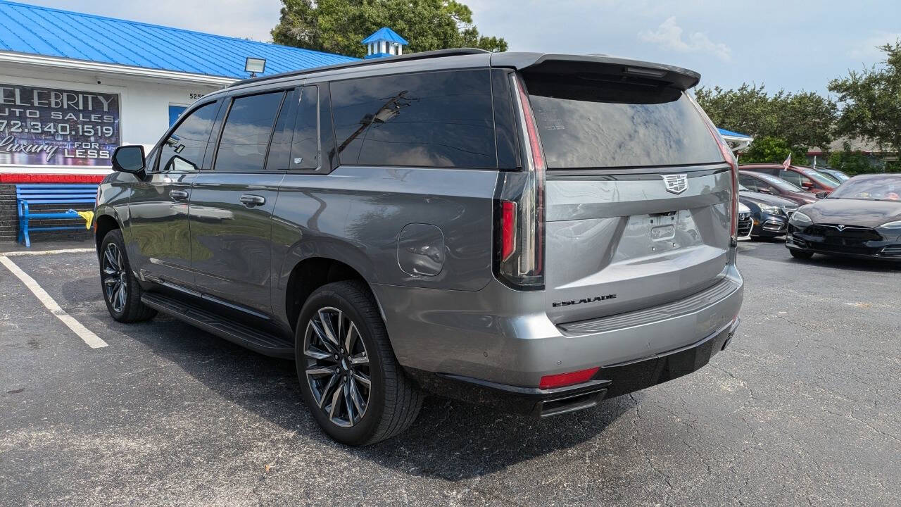 2021 Cadillac Escalade ESV for sale at Celebrity Auto Sales in Fort Pierce, FL