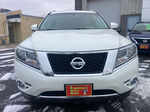2016 Nissan Pathfinder for sale at RABIDEAU'S AUTO MART in Green Bay WI