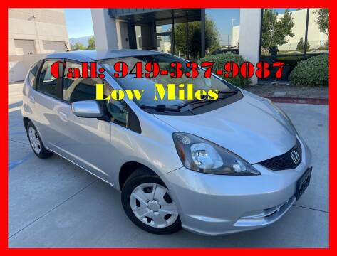 2013 Honda Fit for sale at Cruise Autos in Corona CA
