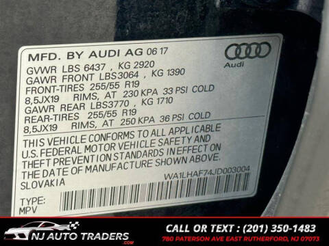 2018 Audi Q7 2.0T quattro Premium Plus