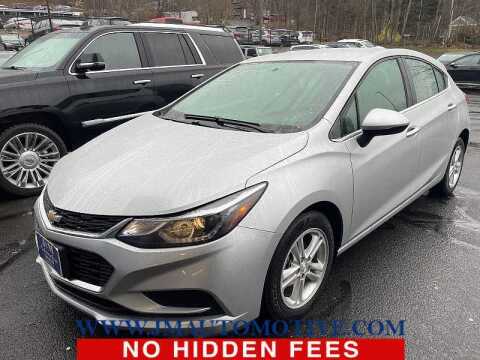 2018 Chevrolet Cruze for sale at J & M Automotive in Naugatuck CT