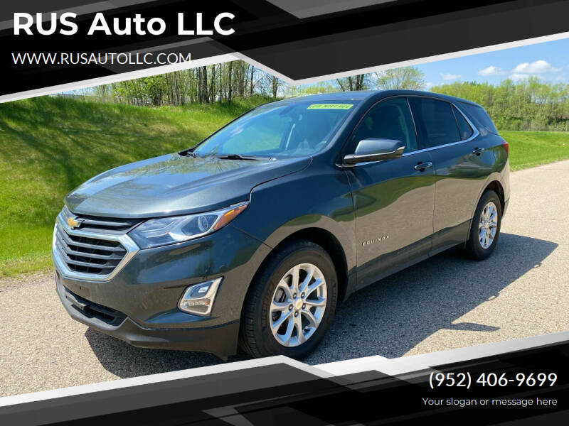 2019 Chevrolet Equinox for sale at RUS Auto LLC in Shakopee MN