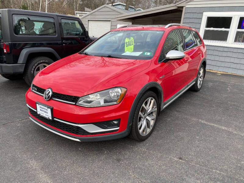 2017 Volkswagen Golf Alltrack for sale at Route 4 Motors INC in Epsom NH