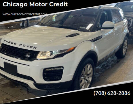 2016 Land Rover Range Rover Evoque for sale at Chicago Motor Credit in South Holland IL