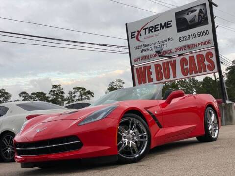 2019 Chevrolet Corvette for sale at Extreme Autoplex LLC in Spring TX