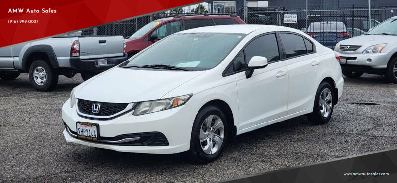 2013 Honda Civic for sale at AMW Auto Sales in Sacramento CA