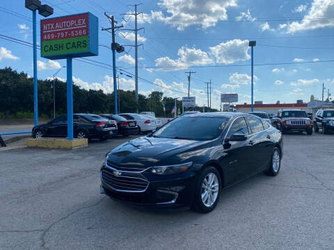 2016 Chevrolet Malibu for sale at NTX Autoplex in Garland TX