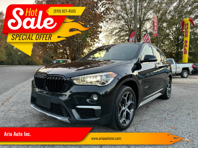 2017 BMW X1 for sale at Aria Auto Inc. in Raleigh NC