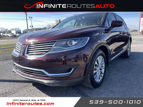 2017 Lincoln MKX for sale at Infinite Routes Auto in Bixby OK