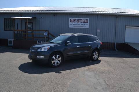 2011 Chevrolet Traverse for sale at Dave's Auto Sales in Winthrop MN