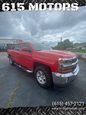 2016 Chevrolet Silverado 1500 for sale at 615 MOTORS in Nashville TN