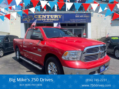 2013 RAM 1500 for sale at Big Mike's 750 Drives in Runnemede NJ