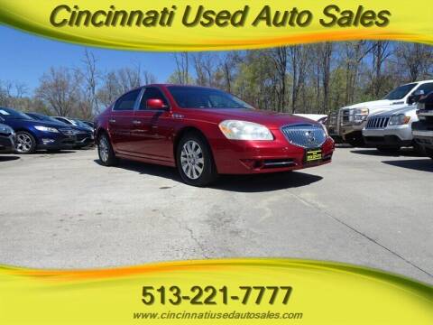 2010 Buick Lucerne for sale at Cincinnati Used Auto Sales in Cincinnati OH