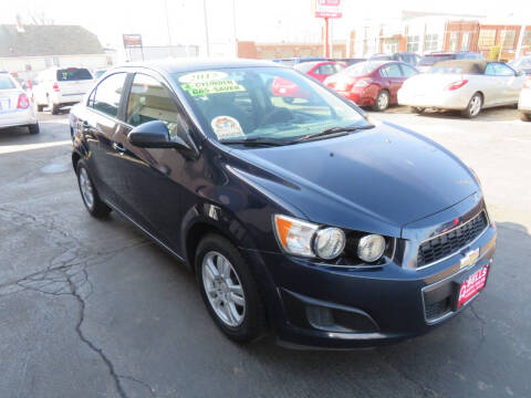 2015 Chevrolet Sonic for sale at Bells Auto Sales in Hammond IN