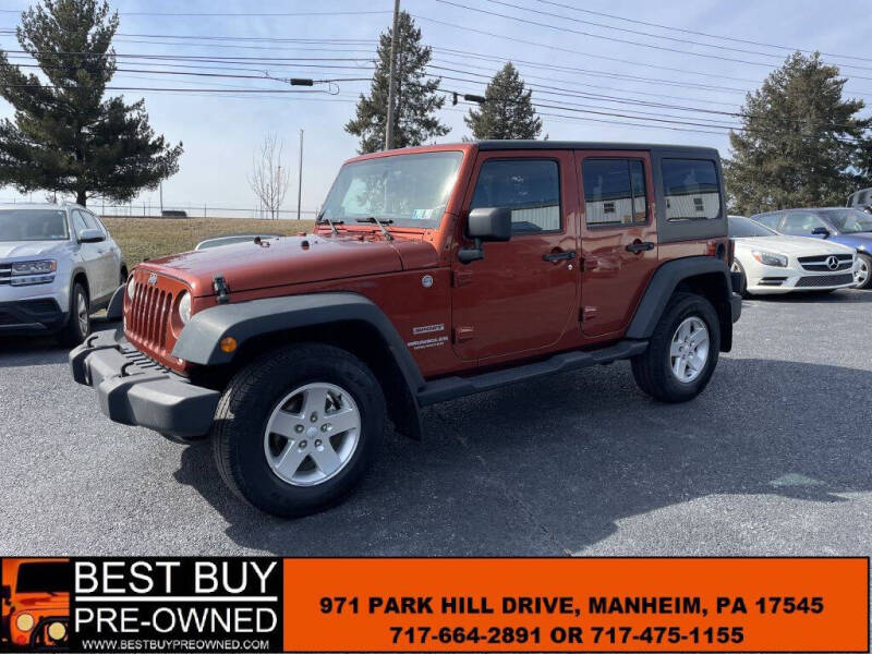 2014 Jeep Wrangler Unlimited for sale at Best Buy Pre-Owned in Manheim PA